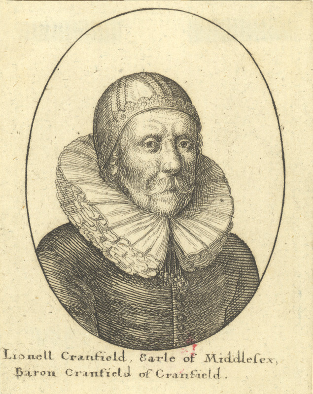Václav Hollar - Lionell Cranfield Earl of Middlesex 