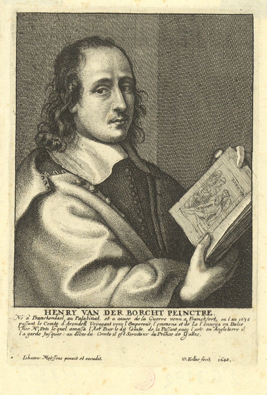 Václav Hollar - Hendrick van der Borcht mladší, podle Joannese Meyssense, 1648