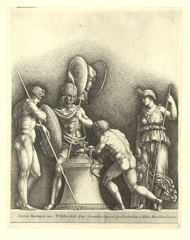 Václav Hollar - Oběť, podle Andrey Mantegni 